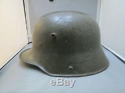 Ww1 German Steel Helmet With The Original Liner