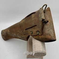 WW1 G&K 1917 FIC Leather Gun Revolver Holster US World War One