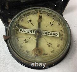 WW1, German Army Bezard Field Compass / Kompass and Pouch, Militaria, Lufft