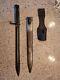 WW1 German Bayonet Cito Sawback Butcher Blade with Scabbard and Frog