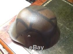 WW1 German Camouflage helmet