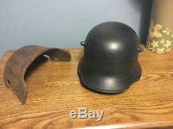 WW1 German Helmet M16+ Front Plate, Brow plate, Stirnpanzer