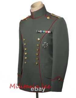WW1 German M1915 Royal Prussian Uhlan Regimemt Field Gray Tunic All Sizes