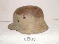 WW1 German M1916 steel helmet stamped si66, original paint