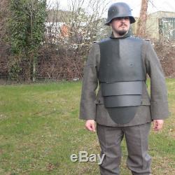 WW1 German Metal Armour Repro Army Soldier Body Plate Heer Military Armor New