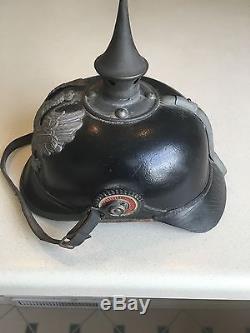 WW1 German Pickelhaube Helmet