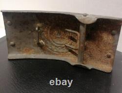 WW1 German Prussian Telegraphist Steel Belt Buckle Rare Original