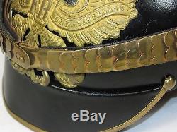WW1 German Prussian Tschapka Spike Pickelhaube Helmet