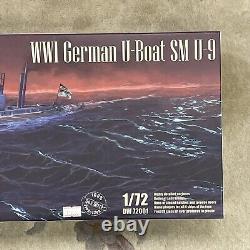 WW1 German SM Petroleum -Electric U-Boot Das Werk 1/72 scale Kit#DW72001
