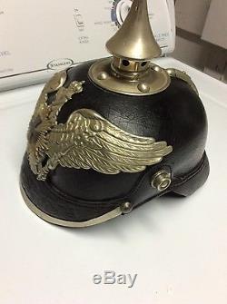 WW1 German Spiked Helmet Garde Landwehr EM