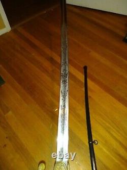 WW1 German Sword Etched Rare