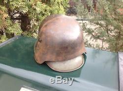 WW1 German helmet front plate. Brow plate. Stirnpanzer