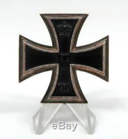 WW1 German pin Iron Cross Imperial badge medal GODET WWII US Army soldier estate