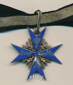 WW1 German pin cross badge medal bar NAMED Pour le Mérite grouping WW2 war PILOT