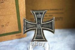 WW1 German pin cross badge medal bar WWII NAMED Honor Goblet grouping to a pilot
