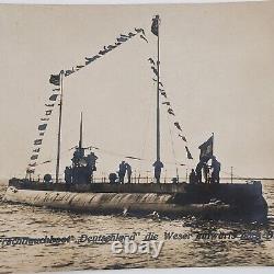 WW1 German submarine U-boat U-155 Imperial navy war submersible war boat 1916