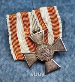 WW1 Germany Imperial order of the red eagle enamel swords iron cross badge medal