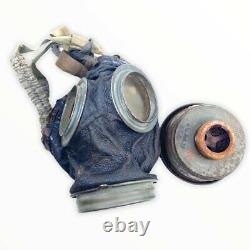 WW1 Imperial German Gas Mask in Tin 1918 Dated