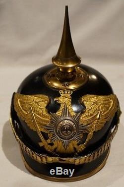 WW1 Imperial German Prussian Guard Officers Picklehaube Storage Case Field Cover