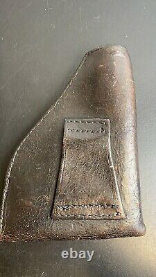 WW1 Leather Gun Holster Fantastic Condition