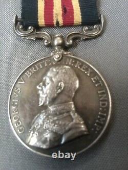 WW1 MILITARY MEDAL MM for bravery in the field. Un-named as issued