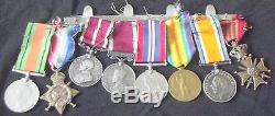 WW1. MILLITARY MEDAL GROUP SJT A. C. DOW. R A M CORPS MERITORIOUS & LONG SERVICE