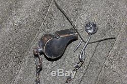 WW1 Marine Uniform, Campaign Hat, Whistle, Lighter, Personal Items, Orders