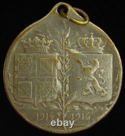 WW1 Medal Gold Coast to Belgium World War One