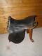 WW1 Military Universal Pattern (UPS) Cavalry Leather Horse Saddle. By D. Mason