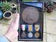 Ww1 Officers Medal Group Casualty Plaque Frame Russia Memorial Aberdeen MID