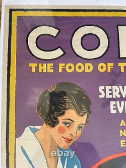WW1 Original Corn The Food of the Nation Propaganda Poster USA WWI