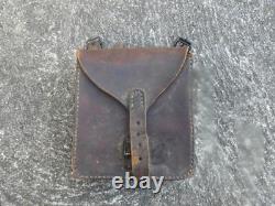 WW1 Original French Hand Chain Saw & Pouch Peugeot Freres Made