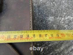 WW1 Original French Hand Chain Saw & Pouch Peugeot Freres Made