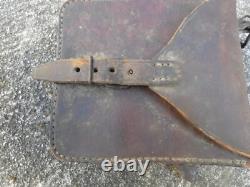 WW1 Original French Hand Chain Saw & Pouch Peugeot Freres Made