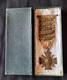 WW1 Original French War Cross 1914 1917 Pilot citations Bronze palms box