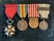 WW1 Original set French Military Medals 1914-1918 War & Colonial Africa pre war