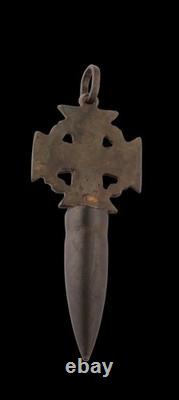 WW1 Pendant for Necklace WWI Bullet Trench Art Central Europe Unique Antique