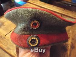Ww1 Rare Imperial German Feldmutze Cap