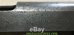 WW1 Remington UMC 1911 Slide/Barrel/Bushing- ORIGINAL PARTS! Colt, US&S, Ithaca