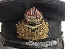WW1 Royal Naval Air Service Officers Dress Cap