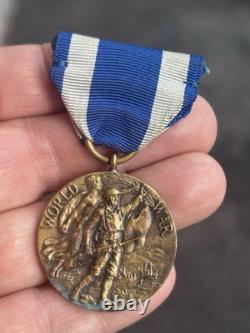 WW1 Spanish American War Mexican Border Identified Serial Num. Medals NY Captain
