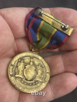WW1 Spanish American War Mexican Border Identified Serial Num. Medals NY Captain
