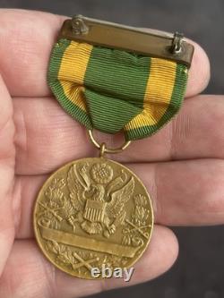 WW1 Spanish American War Mexican Border Identified Serial Num. Medals NY Captain