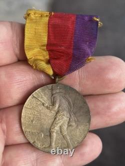 WW1 Spanish American War Mexican Border Identified Serial Num. Medals NY Captain