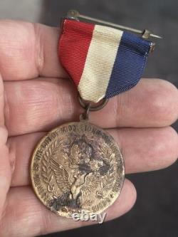 WW1 Spanish American War Mexican Border Identified Serial Num. Medals NY Captain