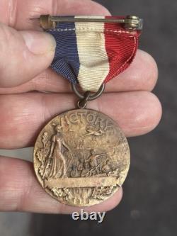 WW1 Spanish American War Mexican Border Identified Serial Num. Medals NY Captain