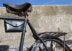 WW1 Style Army Roadster Bicycle with Military Fittings Vintage Antique