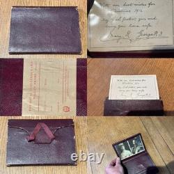 WW1 The Royal Christmas Card Wallet Frame ORIGINAL