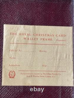 WW1 The Royal Christmas Card Wallet Frame ORIGINAL