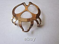 WW1 Trench Guard Shrapnel Wrist Watch Protector Pat'd 1914 Gas Mask